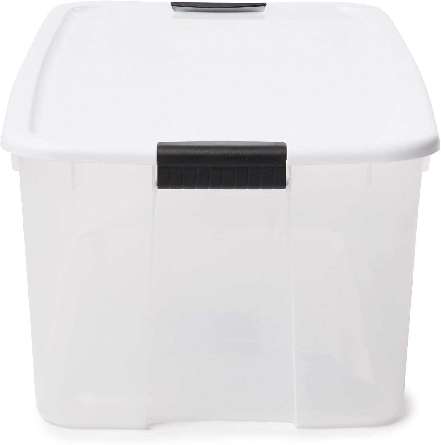 Sterilite 16-Pack Ultra Latching Storage Bins - Clear Plastic, 116 Quart Heavy-Duty Organizers for Home & Office