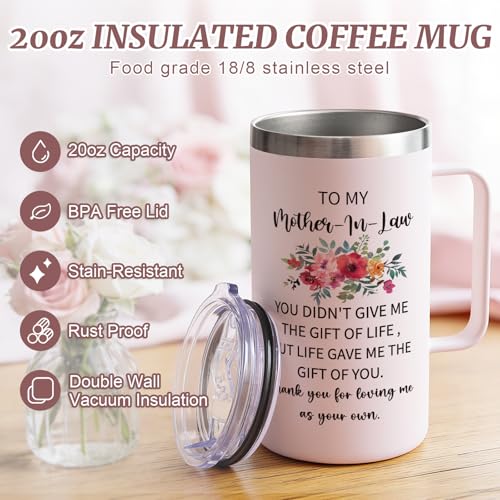 Mother-in-Law Gifts Mug 20oz - Mothers Day & Special Occasion Gift - Mother In Law Variation