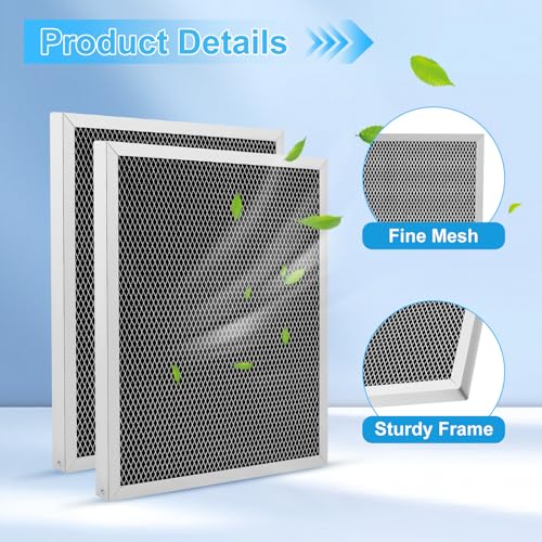 2 Pack MERV 8 Dehumidifier Filters for Aprilaire Models 1830, 1850