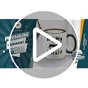 Funny Dachshund Dog Dad Mug - 11 oz Black Handle Ceramic Coffee Cup