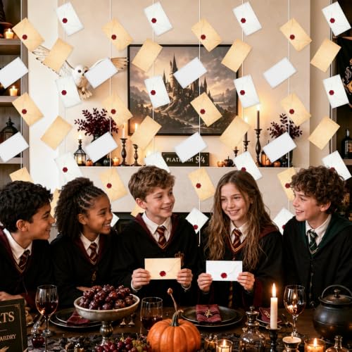 8-Pack Wizard Floating Acceptance Letter Banner for Parties