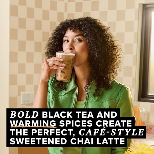 TAZO Classic Chai Latte Concentrate, Black Tea Spiced Blend, 32 oz