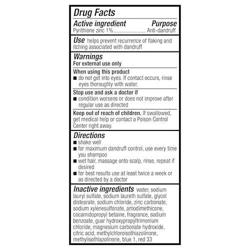 Amazon Basics 2-in-1 Anti-Dandruff Shampoo & Conditioner, 12.5 Fl Oz