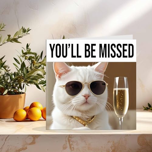 Premium Colleague Leaving Card - Eco-Friendly Goodbye Card