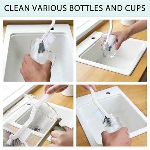 12-Piece Crevice Cleaning Brush Set for Deep Cleaning Tight Spaces