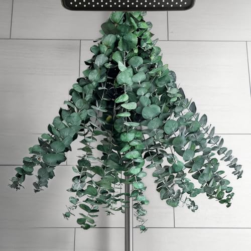 20 PCS Dried Eucalyptus Stems for Shower, 17-Inch Preserved Greenery