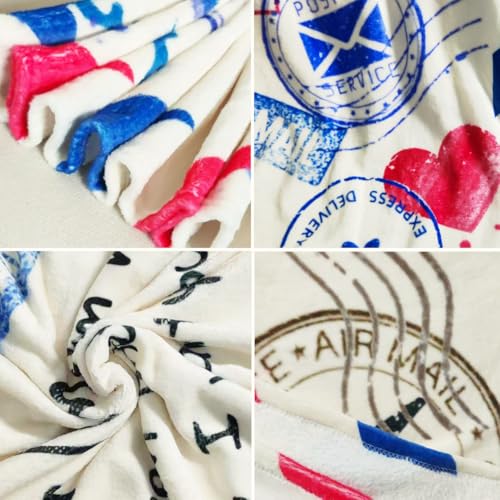 Super Soft Flannel Throw Blanket for Mom - 60x50 Inch Gift