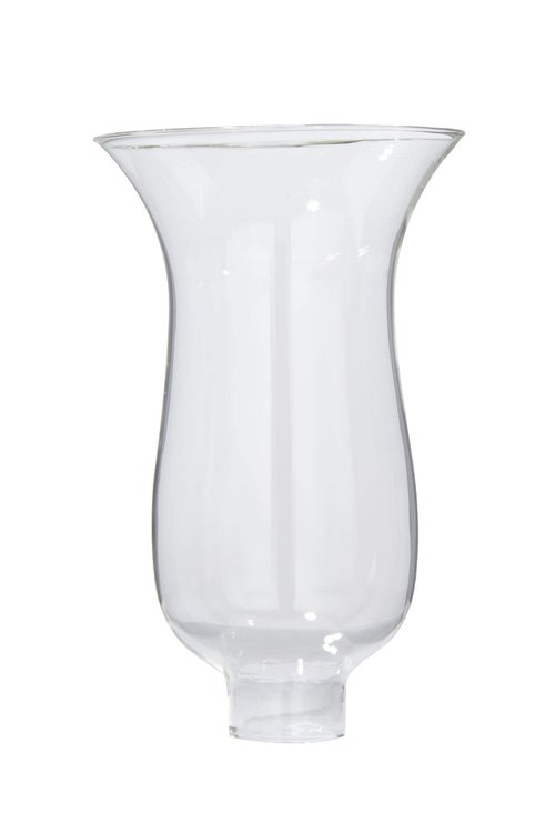 B&P Lamp® Medium Royal Craft 1 5/8" X 8 1/4" Clear Hurricane Shade