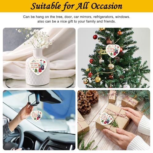 Guitar Christmas Ornament - Funny Gift for Guitar Lovers