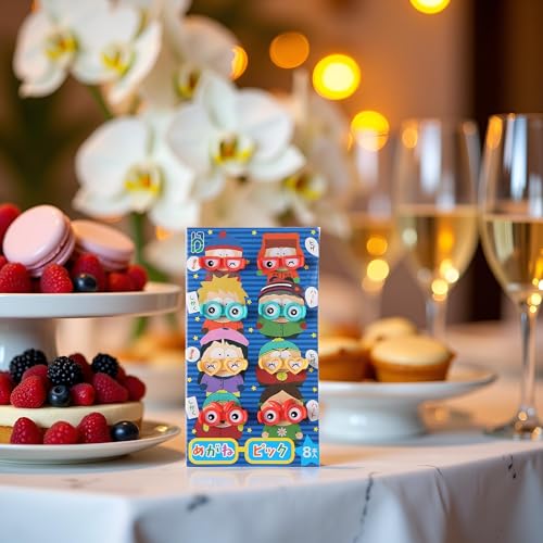 8Pcs Cute Animal Food Picks for Parties & Bento Boxes