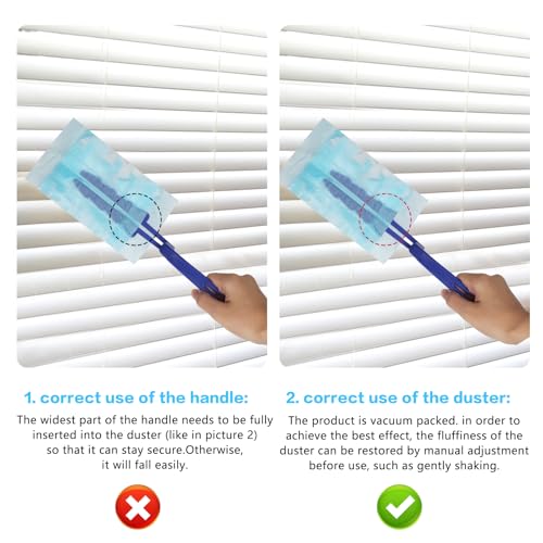 20 Heavy Duty Swiffer Duster Refills for Cleaning Surfaces
