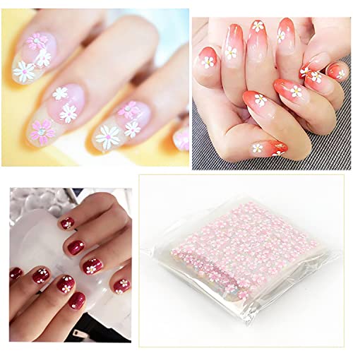 30 Sheets 3D Nail Art Stickers Decals Flowers Butterfly Love Heart