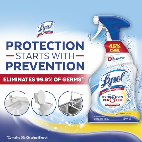 Lysol All Purpose Cleaner Spray Citrus 32oz - Disinfectant, No Bleach