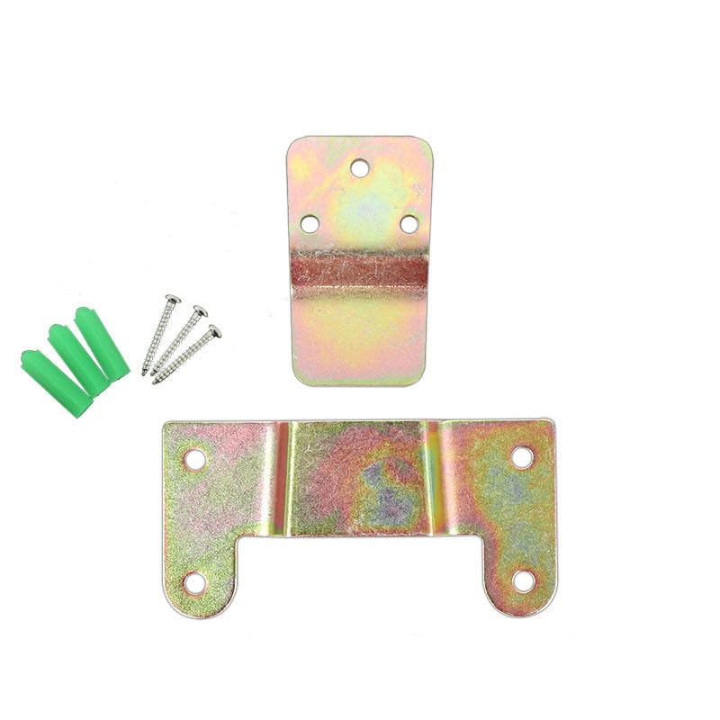RecDec 4-Pack Wall Mount Fan Bracket Kit - Universal Hanging Hardware