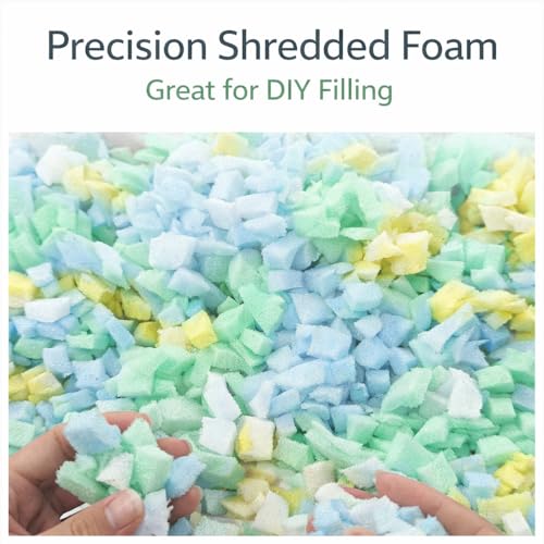 Hem Dgpy Shredded Memory Foam Bean Bag Filler 1lb Soft Cushion Support