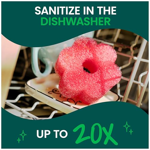 Scotch-Brite Flex Scrub Non-Scratch Kitchen Sponge - 1 Pack