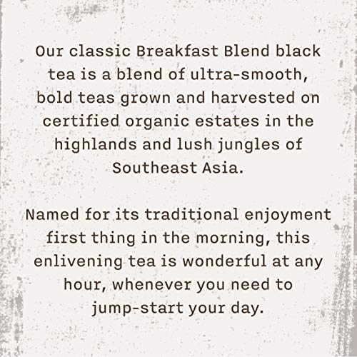 Allegro Organic Breakfast Blend Black Tea Bags - 20 Count