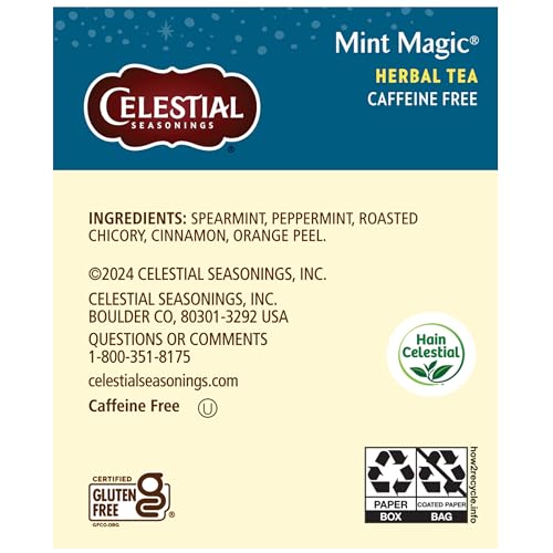 Celestial Seasonings Mint Magic Herbal Tea - Caffeine Free, 120 Bags