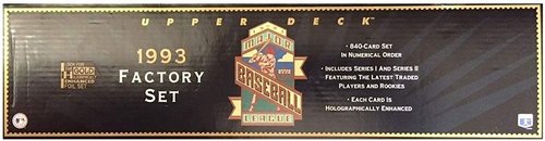 1993 Upper Deck Baseball Complete Factory Set/Derek Jeter
