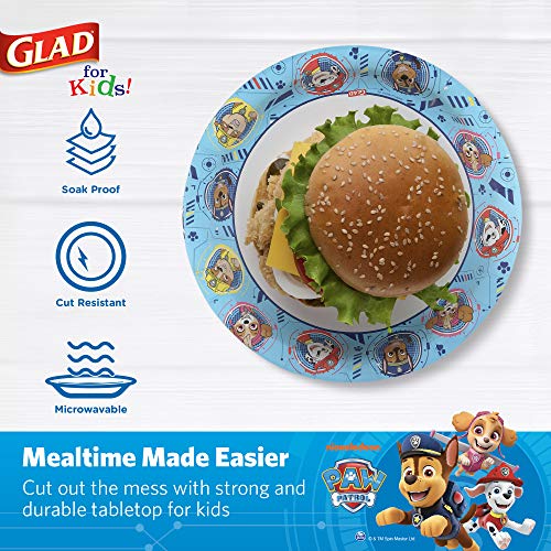 Paw Patrol Paper Plates for Kids - Heavy-Duty 8.5 in, 20 Ct, 10-Pack