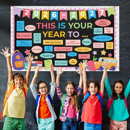 2026-2027 Classroom Bulletin Board Set for Back to School