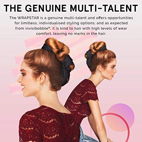 Invisibobble Wrapstar Snake It Off 2-in-1 Hair Tie with Ribbon