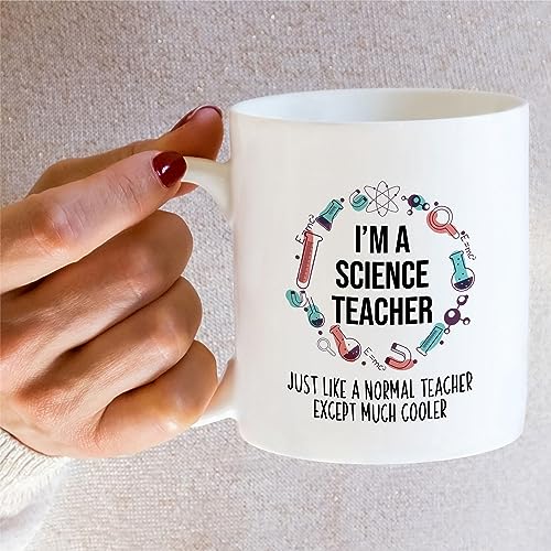 Retreez Funny Science Teacher Mug - White Ceramic Coffee Cup Gift - TCH015