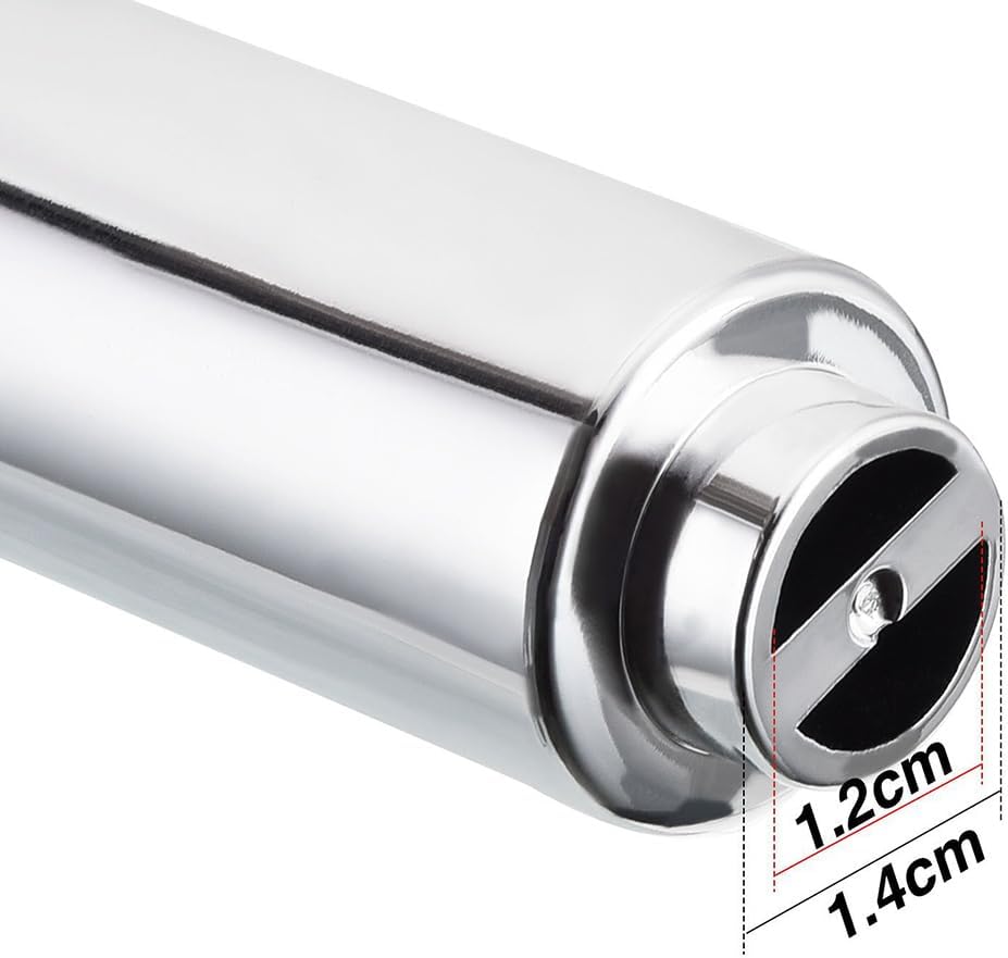 Uonlytech Adjustable Toilet Paper Holder - Spring Loaded Zinc Alloy Rod | Fits Most Bathroom Rolls, 6.49 Inch