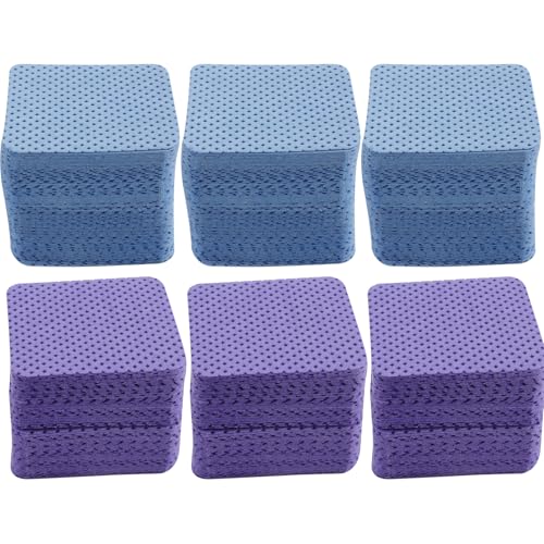 600 Pcs Lint Free Nail Wipes and Eyelash Glue Cleaner Pads