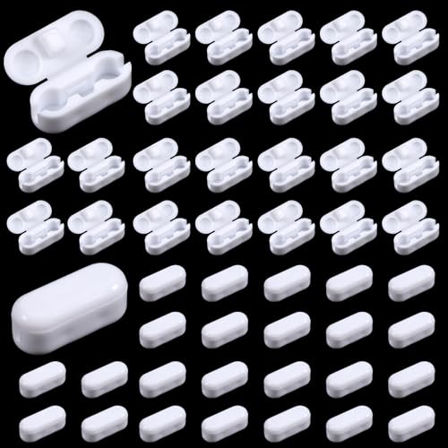 50 Pack White Blind Chain Connectors for Window Repairs