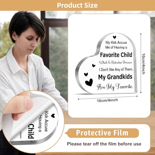 Grandparents Acrylic Sign Plaque - Thoughtful Gift for Grandma & Grandpa