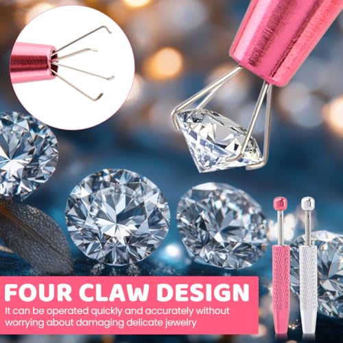 4-Claw Gemstone Grabber & Piercing Ball Tool 2-Pack