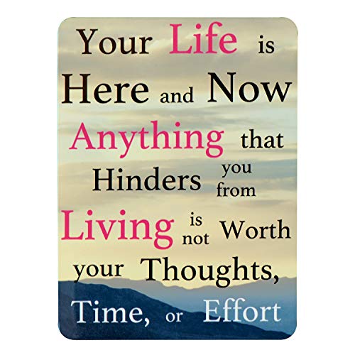 Inspirational Fridge Magnet - 3x4 inches - Positive Quote for Cancer Patients