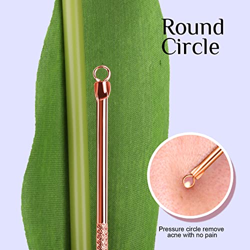 Teenitor Pimple Popper Tool Kit, Stainless Steel Blackhead Remover