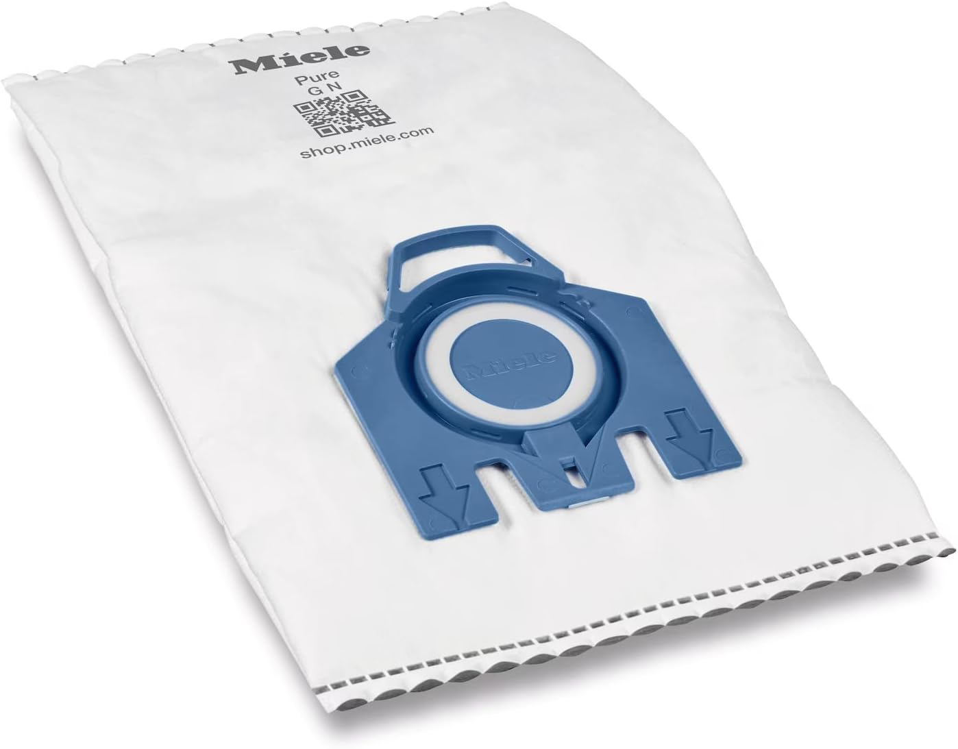 Miele HyClean 3D Efficiency GN Vacuum Cleaner Bags - Pack of 4 for Miele Bagged Vacuums | White