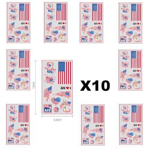 World Cup 2026 England Temporary Soccer Tattoos 10-Pack Waterproof