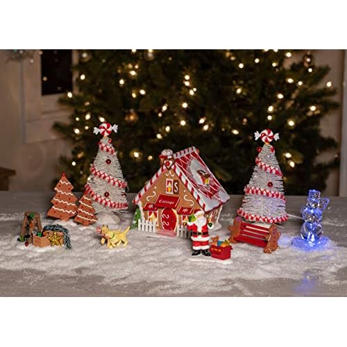 Department 56 Village Collection Accessories Peppermint Pups Figurine, 1.375 Inch, Multicolor