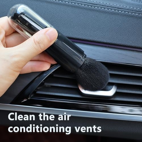 HDongany 4-Pack Microfiber Dusting Brushes for Electronics & Car Interior