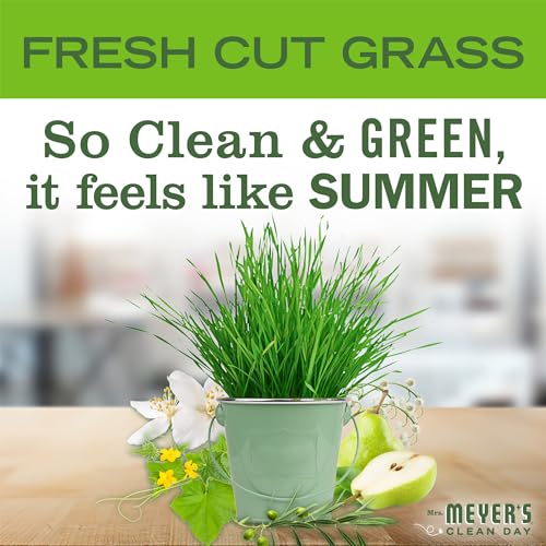 Mrs. Meyer's Multi-Surface Everyday Cleaner, Fresh Cut Grass, 16 Fl Oz (Pack of 2)