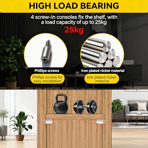 50 Pcs Self-Tapping Screws and Shelf Pins for Cabinets