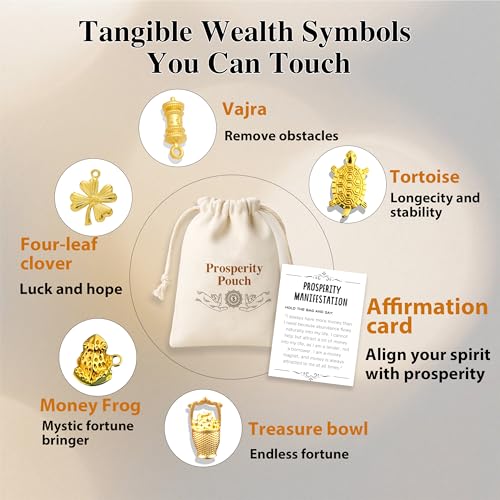 Feng Shui Affirmation Card Gift for Wealth & Abundance