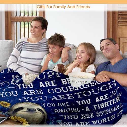 Soft Floral Throw Blanket - 50"x60" Cozy Gift for All Occasions