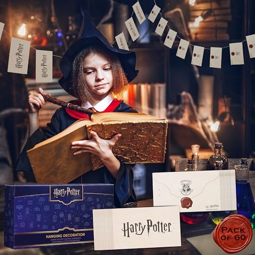 Harry Potter Floating Banner Set with 60 Acceptance Letters