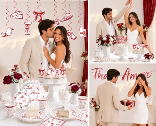 That's Amore Party Decorations Kit for 25 Guests | Italian Theme