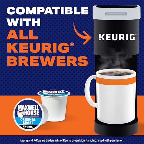 Maxwell House Original Roast Medium Roast K-Cup Pods, 3.4 OZ (Pack of 2)