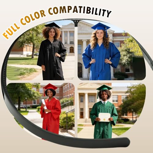 Graduation Cap Headband - Anti-Slip Unisex Grad Hat Holder for Women and Men