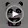 5 Pack Black Star Panda Foil Balloons for Kids' Parties