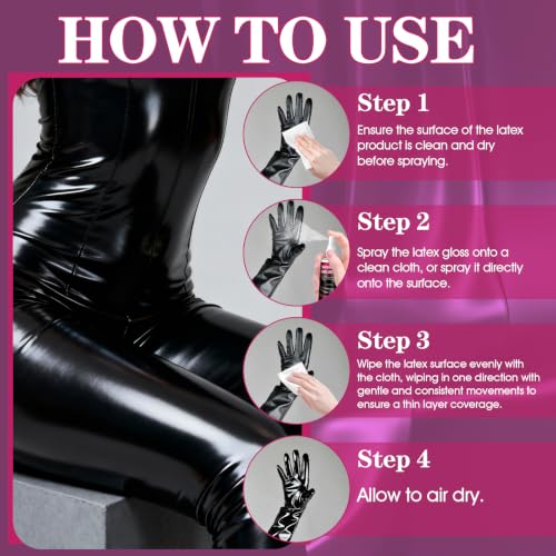 JAOJAO Latex Shine Spray 100ml - High Gloss for Latex Garments