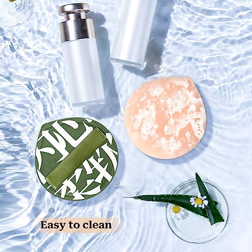 Mozeat Lens Large Makeup Sponges 2 Pcs Teardrop Cushion Powder Puffs