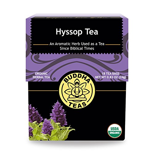 Organic Hyssop Tea by Buddha Teas - Herbal, Caffeine Free